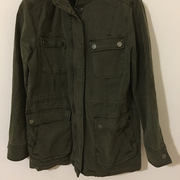 Lucky Brand Green Utility Jacket - Picture 4 of 5